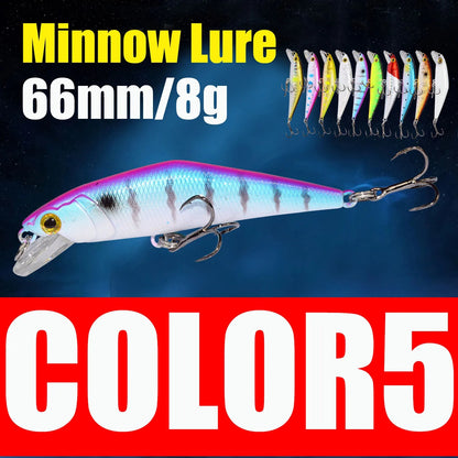 D Contact Minnow 63mm Sinking Trout Fishing Lure