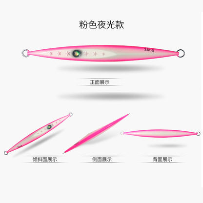 Fast Sinking VIP Jig Slow Pitch Jigging Saltwater Fishing Lures TX002