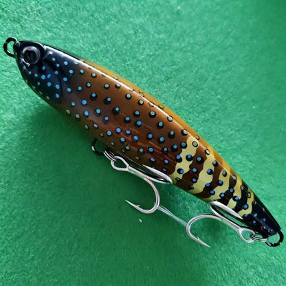 TEASER 160mm 70g Sinking Pencil Lure Sea Fishing Big Game Tuna Saltwater UV Coating 3D Printing Sinking Pencil Tuna Lure