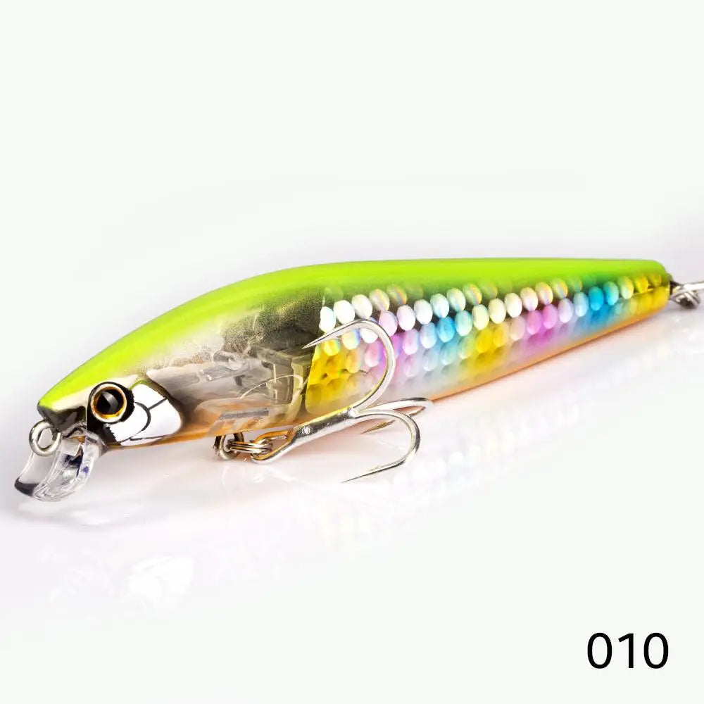 Manufacturer 99mm 15g Floating Jerkbait Minnow Fishing Lure Artificial Hard Plastic Bait for Seabass Bass Fishing Gear