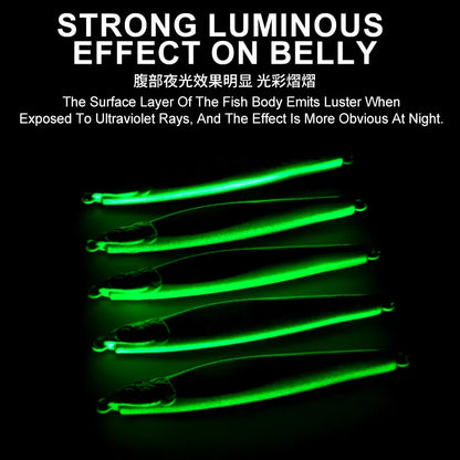 TEASER J173 30g 60g 80g 100g 150g Shore Casting Long Throw Jig Hard Lure Laser Metal Jig Lead Jigbait Jigging Lure