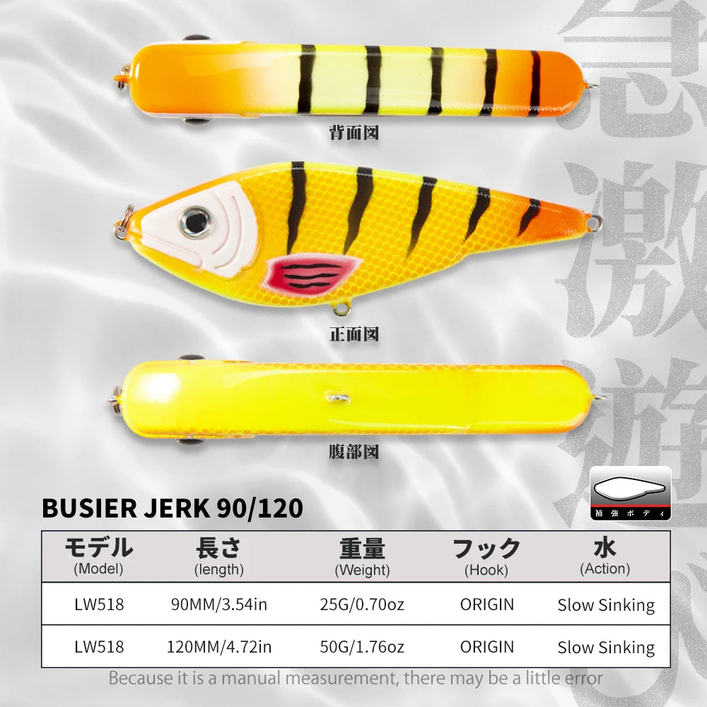 Orange Lips 12cm50g Lipless Crankbait Sinking VIB Fishing Lure Hard Artificial Jerk Bait for Pike Bass Wobblers Jerkbait Fishing