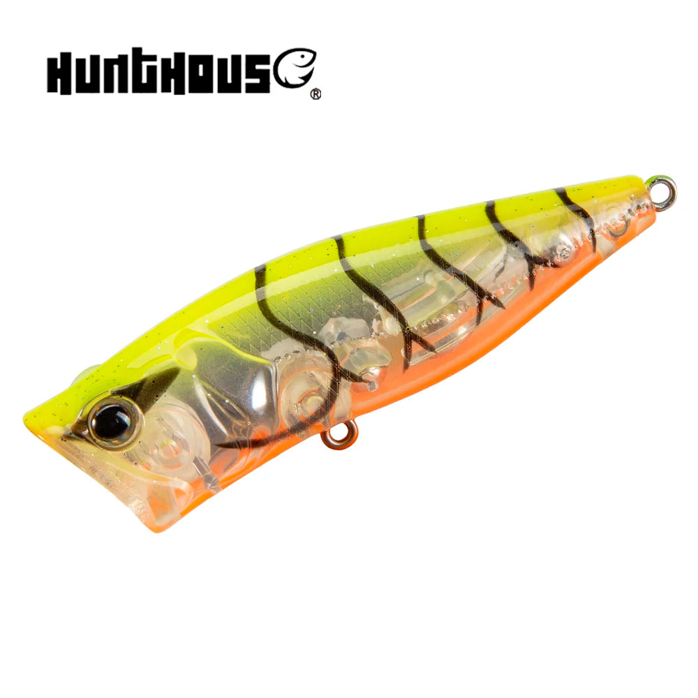 Customized 70mm 10g Topwater Popper Fishing Lure Floating Hard Bait for Bass Trout Saltwater Wholesale Supplier