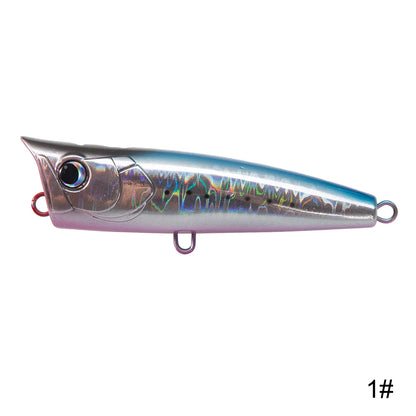 Hunthouse Fishing Lure Popper 90mm 23g Topwater ABS Hard Plastic 8 Colors 3D Lifelike Eyes Fishing Popper Lure