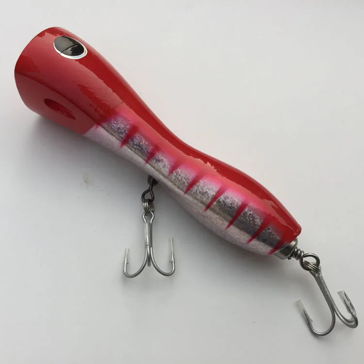 High Quality Freshwater Saltwater ABS Top Water Hard Fishing Lures Popper Lure for Bass Fishing
