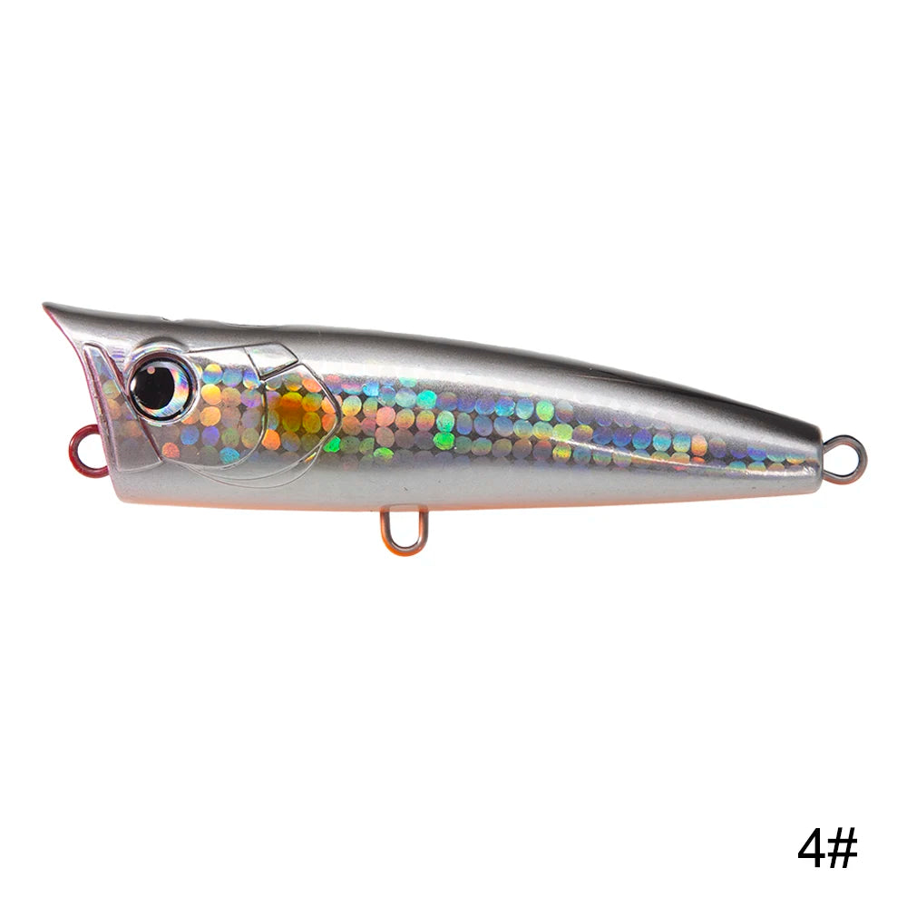 Factory Wholesale 90mm/23g Popper Fishing Lures Newest Popular Hard Body Bait Saltwater Fishing Popper Lures