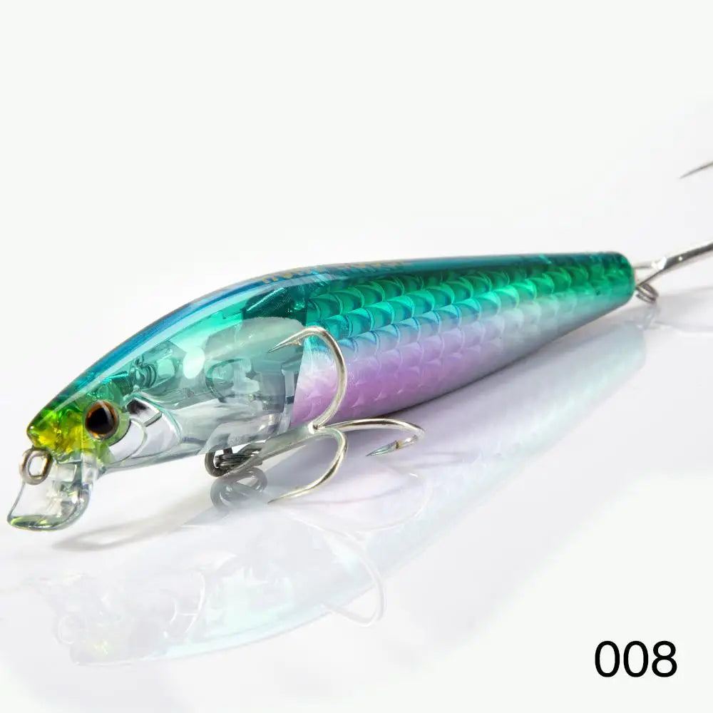 Manufacturer 99mm 15g Floating Jerkbait Minnow Fishing Lure Artificial Hard Plastic Bait for Seabass Bass Fishing Gear