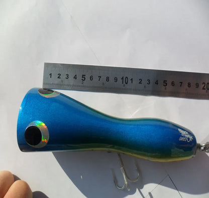 High Quality Freshwater Saltwater ABS Top Water Hard Fishing Lures Popper Lure for Bass Fishing