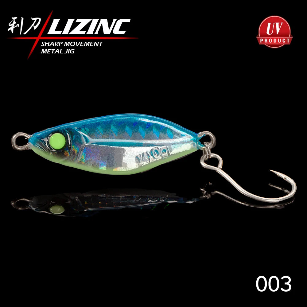 Spoon Jig Fishing Lure 3.5g/5g/7g/10g/14g Fishing Jigs Saltwater Lures Metal Bass Jig Isca Artificial Fish Glitter Holographic