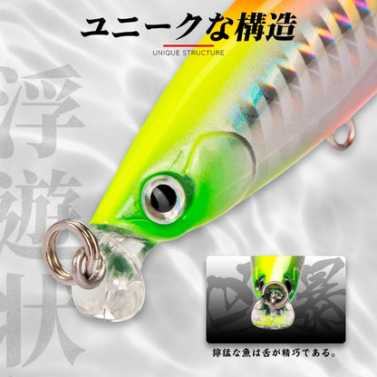 Minnow Hard Fishing Lure Floating Lures 78 98 118mm Swimming Style Bionic Artificial Hard Baits Stream Lures
