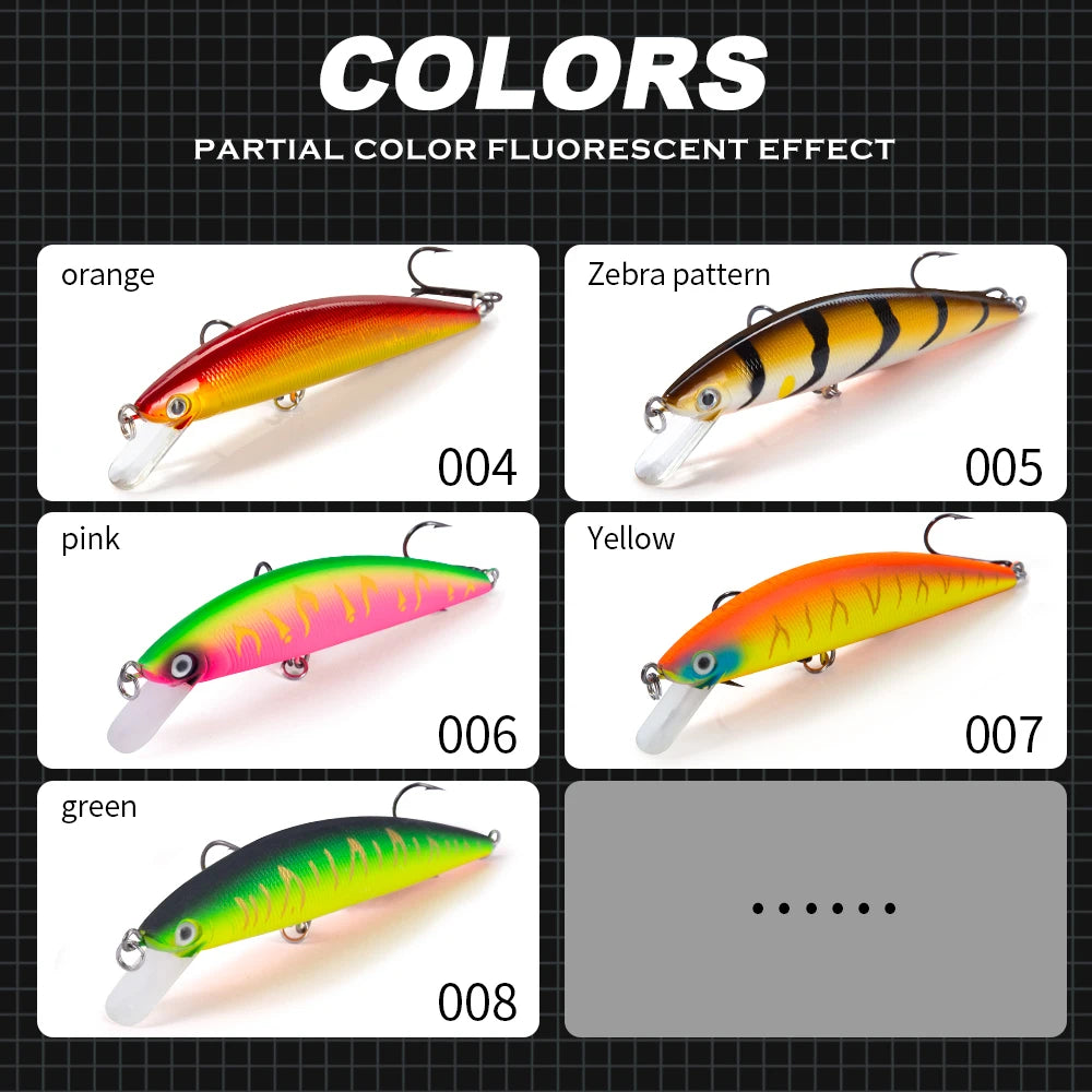 120mm 44g Heavy Sinking Minnow Fishing Lure Long Casting Trolling Hard Bait LW134 for Saltwater Tuna Sea Bass Wholesale