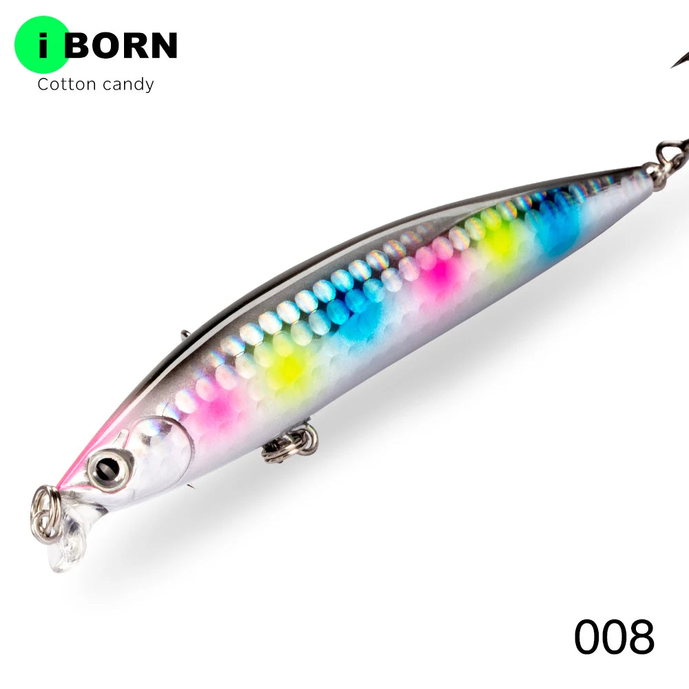 Minnow Hard Fishing Lure Floating Lures 78 98 118mm Swimming Style Bionic Artificial Hard Baits Stream Lures