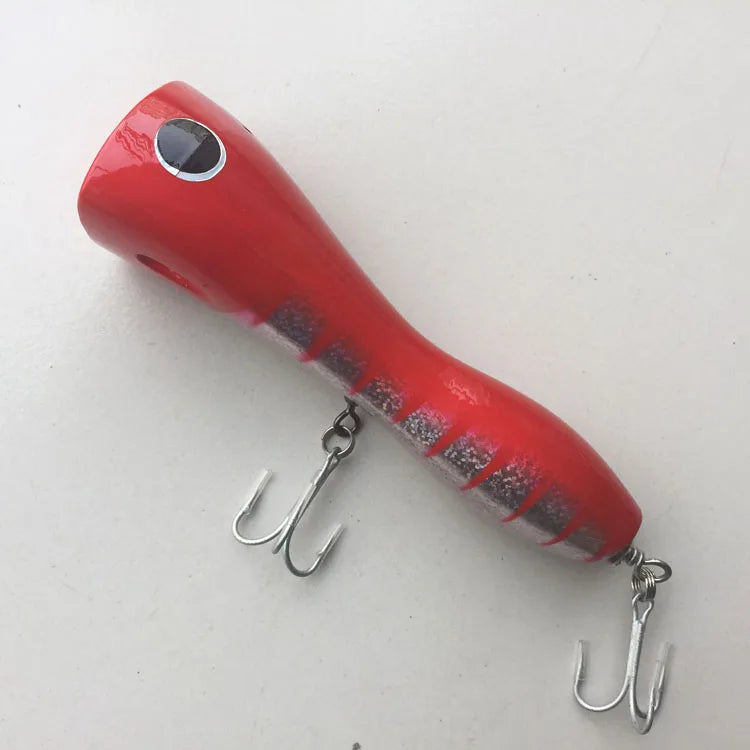 High Quality Freshwater Saltwater ABS Top Water Hard Fishing Lures Popper Lure for Bass Fishing