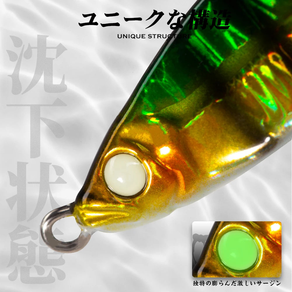 Spoon Jig Fishing Lure 3.5g/5g/7g/10g/14g Fishing Jigs Saltwater Lures Metal Bass Jig Isca Artificial Fish Glitter Holographic