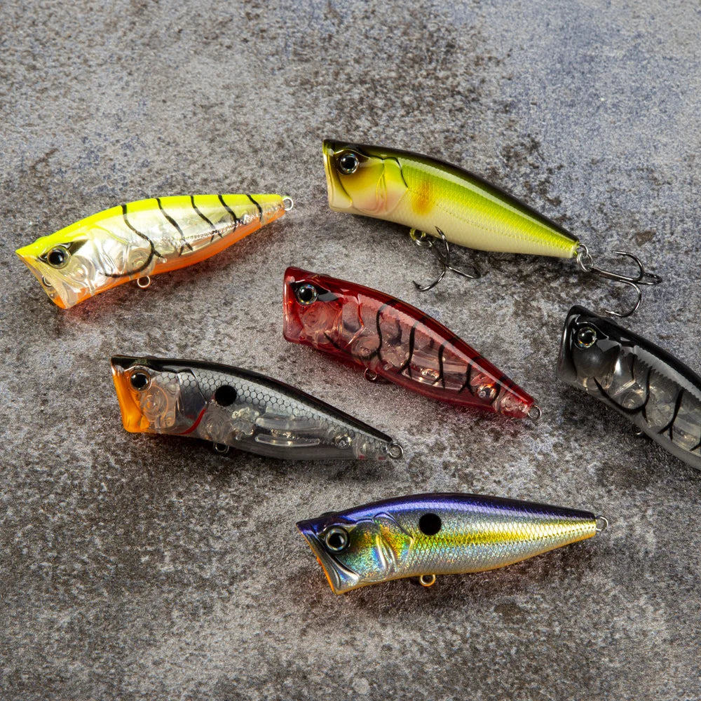 Fishing Popper Pencil Blank 7mm Hard Body Bait Popper Floating Bionic Bait 10g Noisy Popper Lure