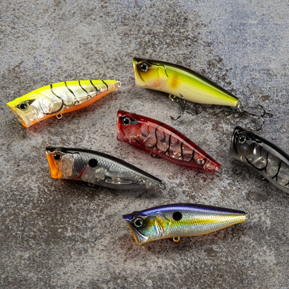 Fishing Popper Pencil Blank 7mm Hard Body Bait Popper Floating Bionic Bait 10g Noisy Popper Lure