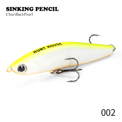 Sinking Pencil Lures 95mm/24g Saltwater Big Game Tuna Marlin Lures Long Shot Sea Fishing Lure