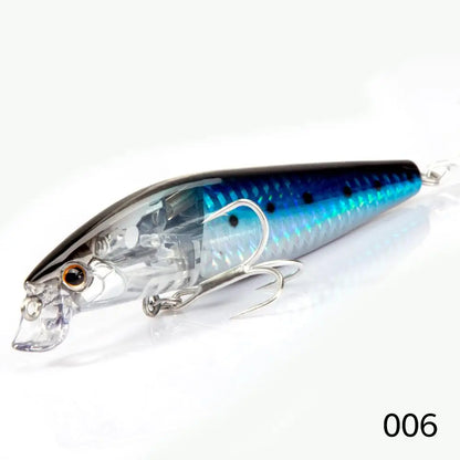 Manufacturer 99mm 15g Floating Jerkbait Minnow Fishing Lure Artificial Hard Plastic Bait for Seabass Bass Fishing Gear