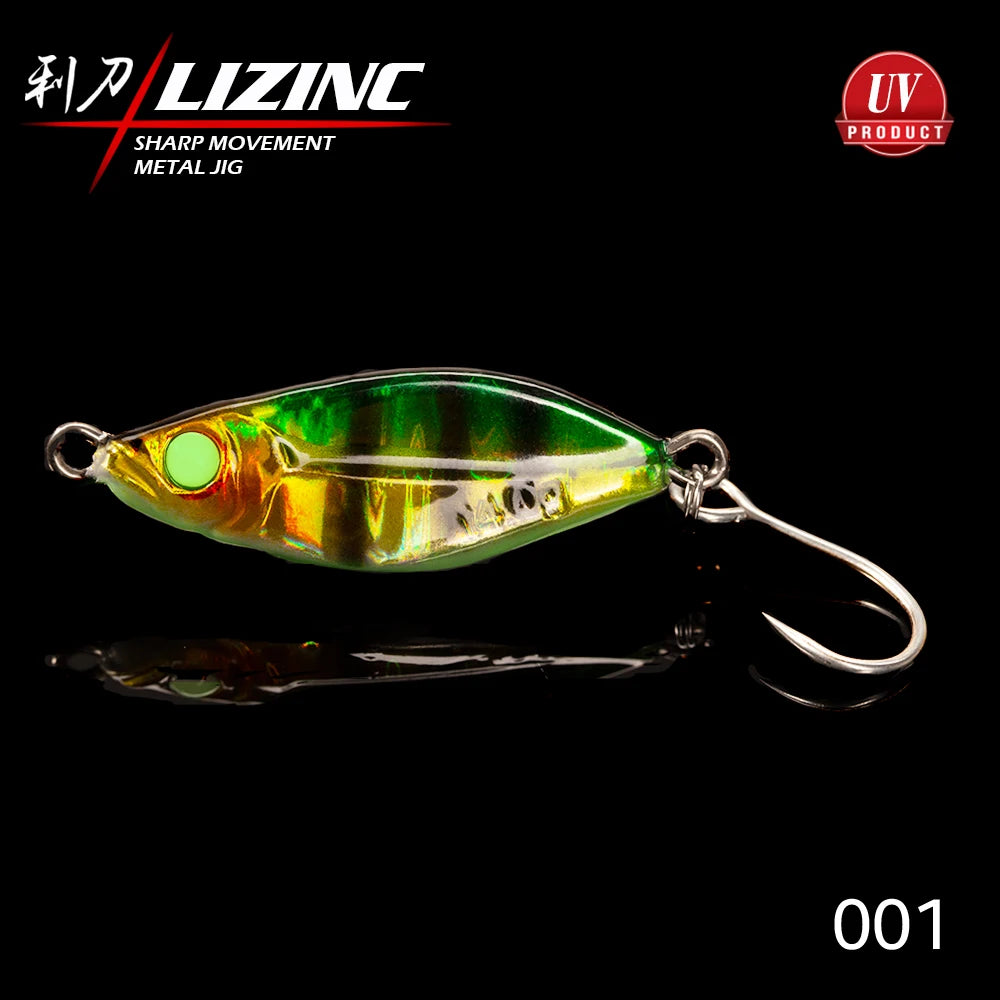 Spoon Jig Fishing Lure 3.5g/5g/7g/10g/14g Fishing Jigs Saltwater Lures Metal Bass Jig Isca Artificial Fish Glitter Holographic