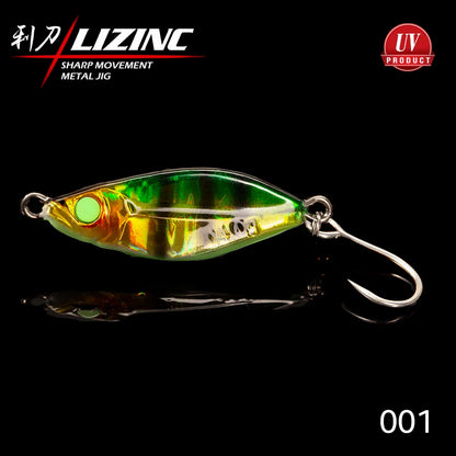 Spoon Jig Fishing Lure 3.5g/5g/7g/10g/14g Fishing Jigs Saltwater Lures Metal Bass Jig Isca Artificial Fish Glitter Holographic