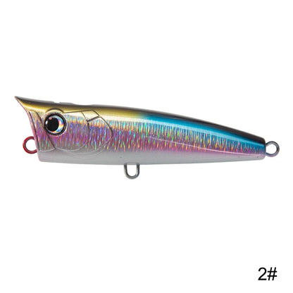 Factory Wholesale 90mm/23g Popper Fishing Lures Newest Popular Hard Body Bait Saltwater Fishing Popper Lures