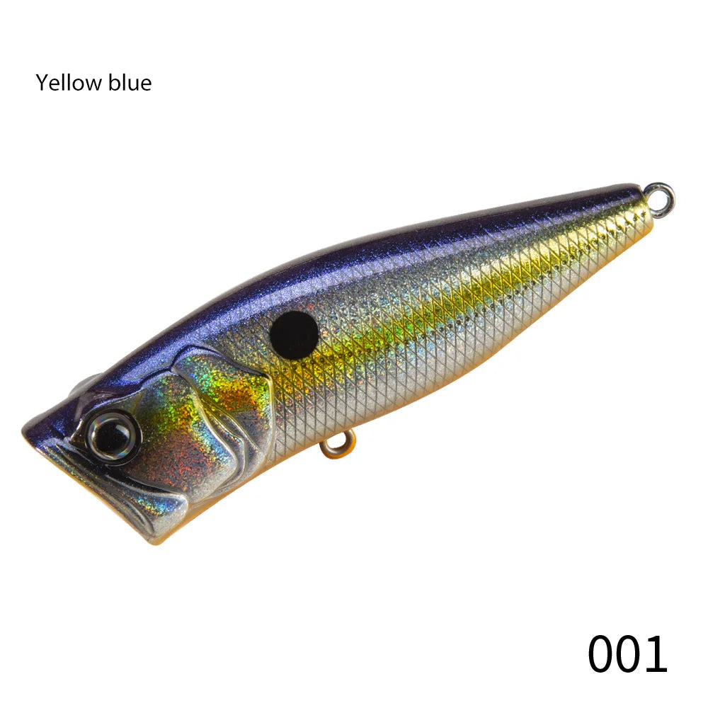 Fishing Popper Pencil Blank 7mm Hard Body Bait Popper Floating Bionic Bait 10g Noisy Popper Lure