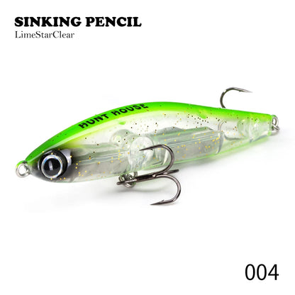 Sinking Pencil Lures 95mm/24g Saltwater Big Game Tuna Marlin Lures Long Shot Sea Fishing Lure