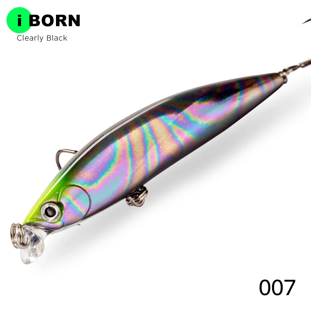 Minnow Hard Fishing Lure Floating Lures 78 98 118mm Swimming Style Bionic Artificial Hard Baits Stream Lures
