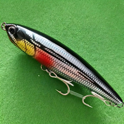 TEASER 160mm 70g Sinking Pencil Lure Sea Fishing Big Game Tuna Hard Bait Snake Walker Topwater Pencil Lure Stick Bait