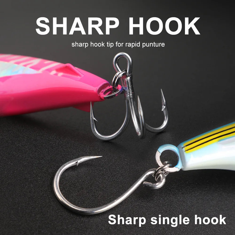 TEASER WZH10 130mm 45g 170mm 90g   Pencil Popper Stick Bait Fishing Lures Long Casting Salt Water Lures