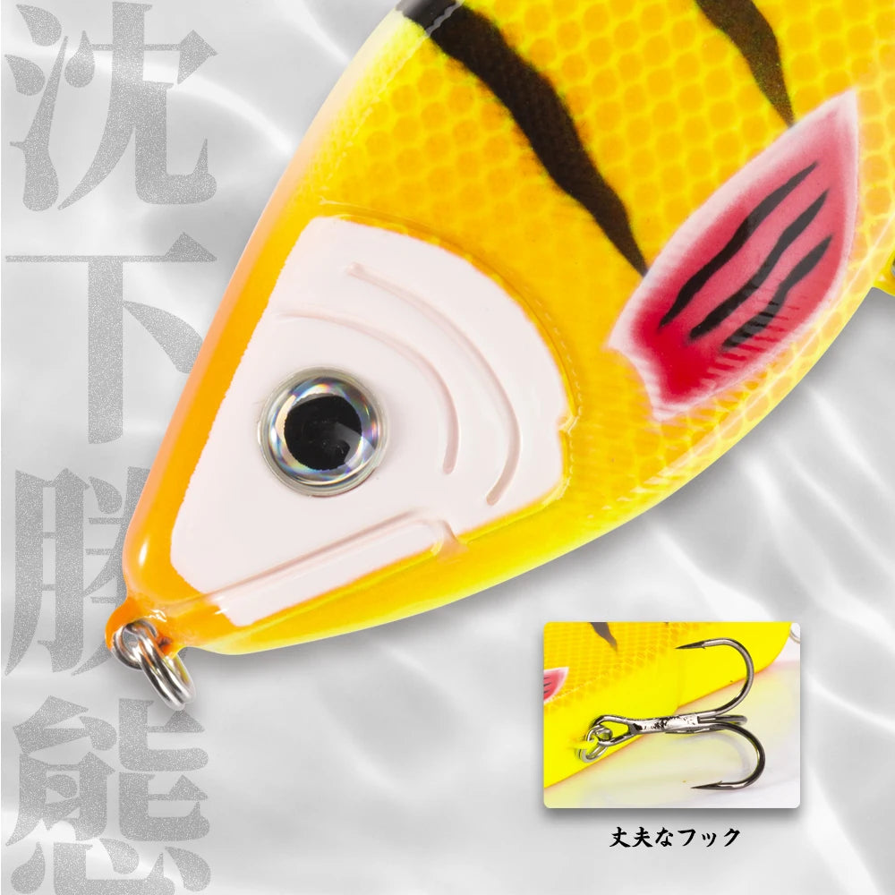 Orange Lips 12cm50g Lipless Crankbait Sinking VIB Fishing Lure Hard Artificial Jerk Bait for Pike Bass Wobblers Jerkbait Fishing