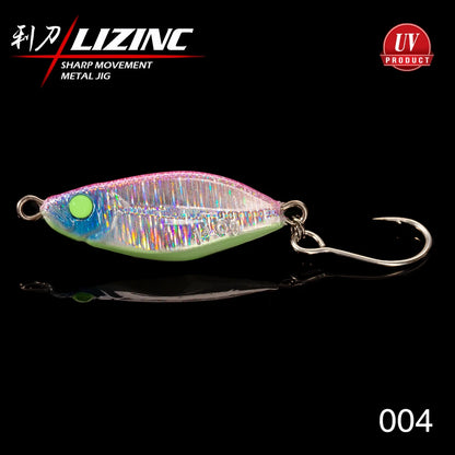 Spoon Jig Fishing Lure 3.5g/5g/7g/10g/14g Fishing Jigs Saltwater Lures Metal Bass Jig Isca Artificial Fish Glitter Holographic