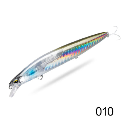 High Quality 14.5cm 27g Crazy Flash Floating Water Mino Lure with PVC Box Short Tongue ABS Far-Billed Freshwater Fish Salmon