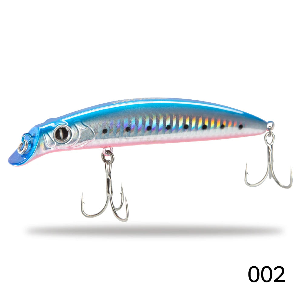 Hunt House 10.5cm 18g 140mm Popper Hard Plastic Surface Bait ABS Top Water Popper Fishing Lure for Trout River Stream Sea