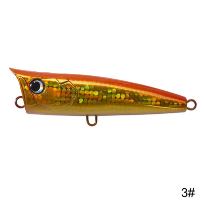 High Quality Artificial Fishing 90mm 23g Fishing Wobblers Rotating Tail Whopper Plopper Hard Saltwater Sea Bass Popper Lure