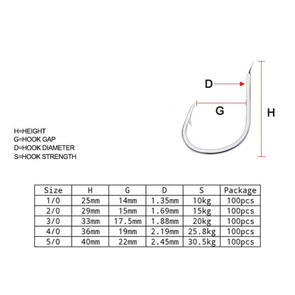 JK Pike Hook 5185-NP