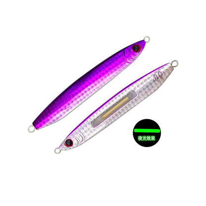 Metal Jig Lure Glow Stick Inside TX025