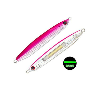 Metal Jig Lure Glow Stick Inside TX025
