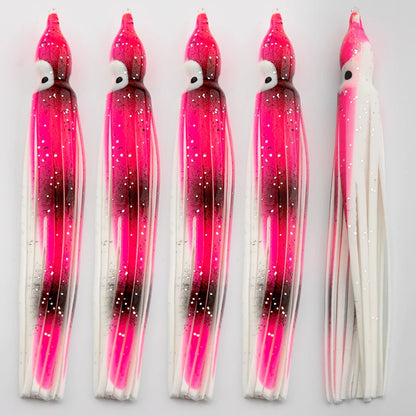 Silicone Squid Soft Lure 5pk