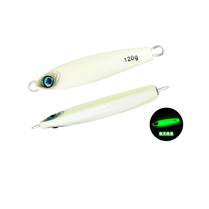 Saltwater Fishing TG Bait Tungsten Metal Jig Glow TX030