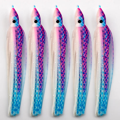 Silicone Squid Soft Lure 5pk