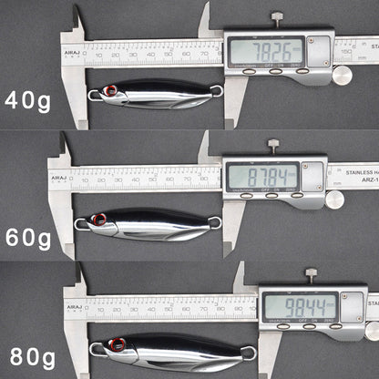 Duo Shape Chrome Zinc construction Jig Lure TX016