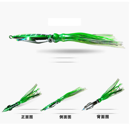 Bottom Fishing Jigging Chrome Inchiku Jig Lure TX022