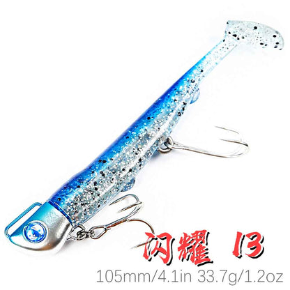 Soft Fish Lure with Jighead TX400