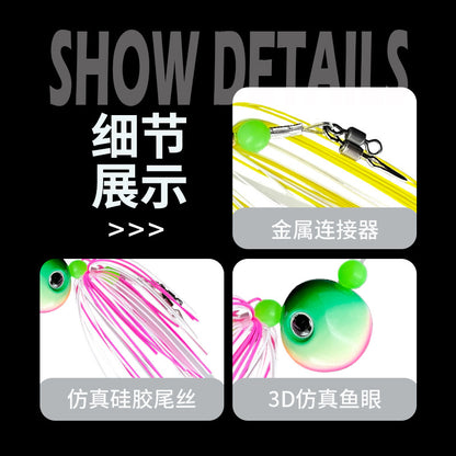 Tai Rubber Jig Lure TX504