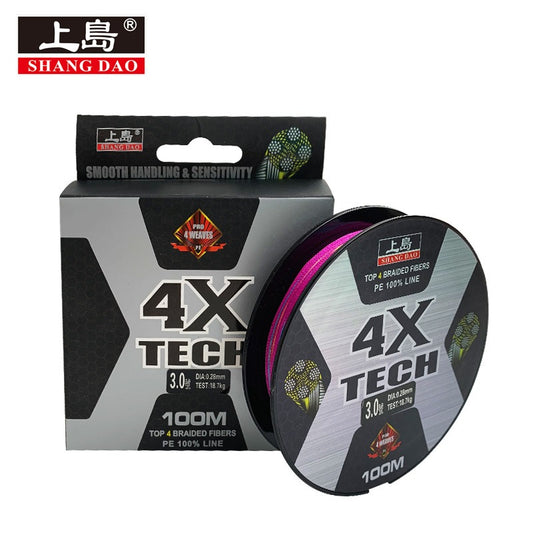 Dynamic 100m 4X PE Line Braided Fishing Line TX803