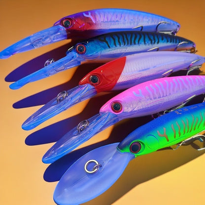 Trolling  Minnow Lure UV Glow TX203