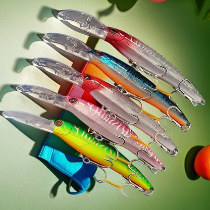 Trolling  Minnow Lure UV Glow TX203