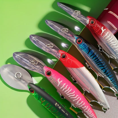 Trolling  Minnow Lure UV Glow TX203