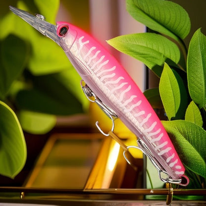 Trolling  Minnow Lure UV Glow TX203
